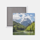 Riessersee Alps Garmisch Partenkirchen Beieren Magneet (Voorkant / Achterkant)