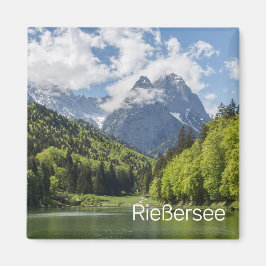 Riessersee Alps Garmisch Partenkirchen Beieren Magneet