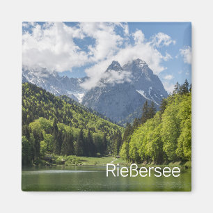 Riessersee Alps Garmisch Partenkirchen Beieren Magneet