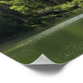 Riessersee Alps Garmisch Partenkirchen Beieren Poster (Hoek)