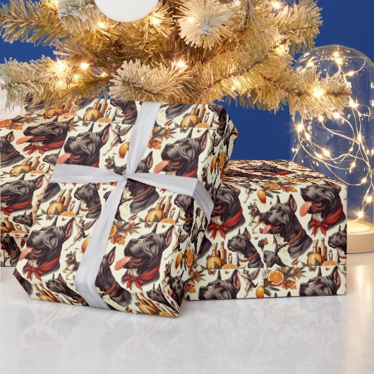 riet corso illustratie cadeaupapier (Feestdagen)