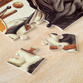  riet corso illustratie legpuzzel (Zijkant)