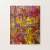 riet in natuur, levendige kleurstofpuzzel legpuzzel (Verticaal)