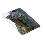 rieten ierse stenen huisje flexi magneet (Rechterzijde)