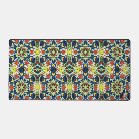 Rieten Kaleidoscopen Bureaumat (Voorkant)
