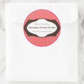 Rieten Label Jar Favor Sticker (Tas)