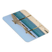 Rieten strandparasols magneet (Rechterzijde)