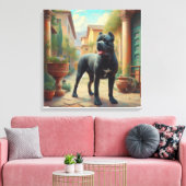 riethoorntje canvas afdruk (Insitu (Woonkamer))