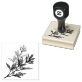 rietontwerp rubberstempel (Gestempeld)