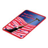 rietstok-democratiemagneet magneet (Linkerzijde)