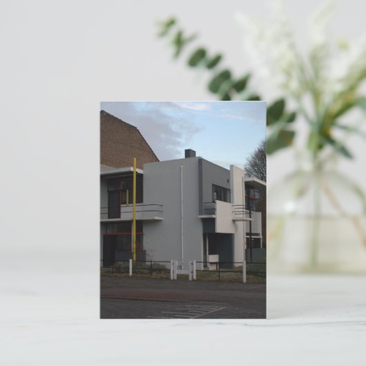 Rietveld Schröder House, Utrecht Briefkaart (Staand voorkant)
