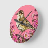 Rietzanger vogel ronde klok (Hoek)