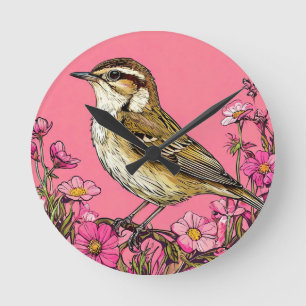 Rietzanger vogel ronde klok