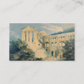 Rievaulx Abbey, Yorkshire, 1798 (m/c) Visitekaartje (Achterkant)