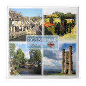 Rif. GB Cotswolds, Castle Combe, Field, Tegeltje (Voorkant)