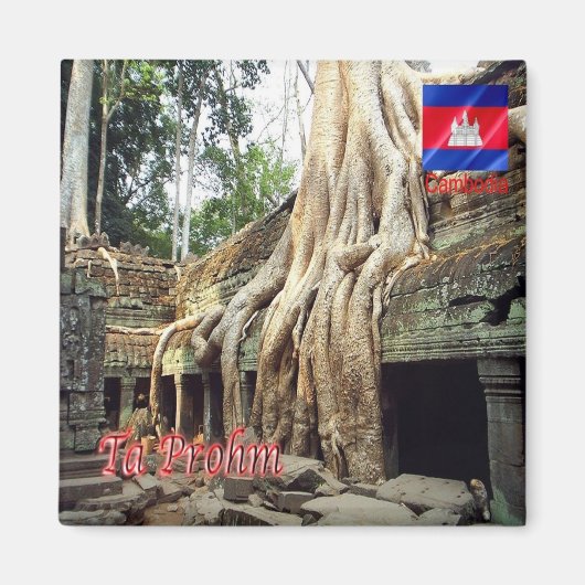 Rif. KH Cambodia, TA Prohm Magneet (Voorkant)