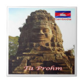 Rif. KH Cambodia, TA Prohm Tegeltje (Voorkant)