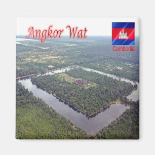 Rif. KH Cambodja, Angkor Wat, Uitzicht vanuit de l Magneet