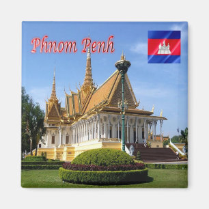 Rif. KH Cambodja, Phnom Penh, Koninklijke Plaats Magneet