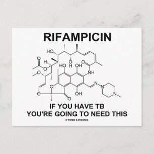 Rifampicine Als je tbc hebt, heb je het nodig Briefkaart