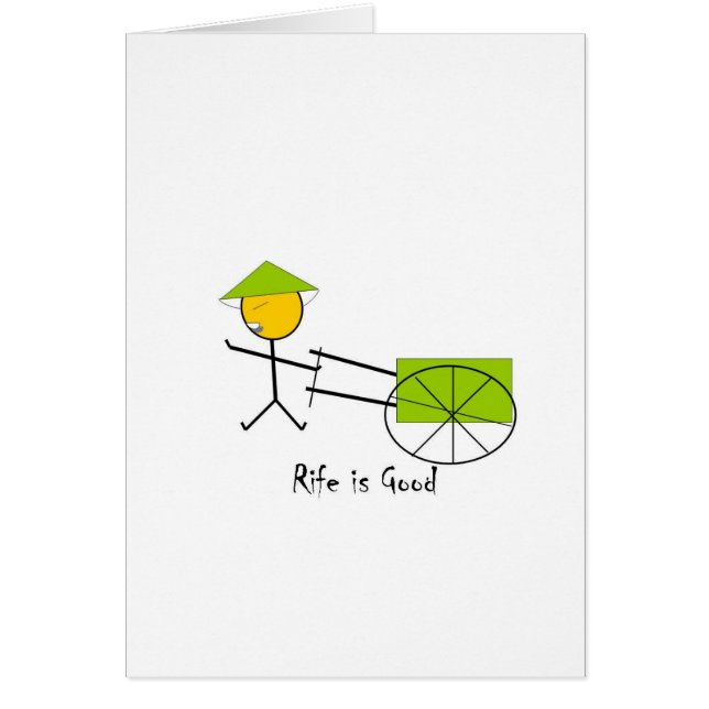 Rife is Good Rickshaw (Voorkant)