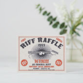 Riff Raffle Briefkaart (Staand voorkant)