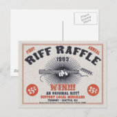 Riff Raffle Briefkaart (Voorkant / Achterkant)