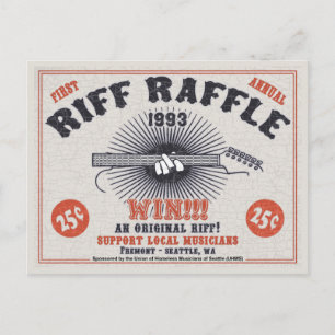 Riff Raffle Briefkaart