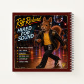 Riff Richard: een Parodie Notitieboek (Achterkant)