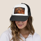 RIFF SOLO 7 PitDriver Spartaanse Vlam Logo Trucker Pet (In situ)