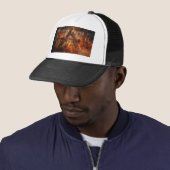 RIFF SOLO 7 PitDriver Spartaanse Vlam Logo Trucker Pet (In situ)