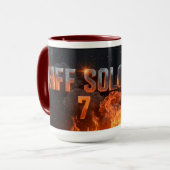 RIFF SOLO 7 PitZillA LAVA BLIXEM KOFFIE MOK (Voorkant links)