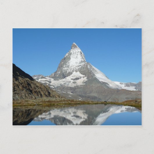 Riffelsee Matterhorn-Briefkaart Briefkaart (Voorkant)