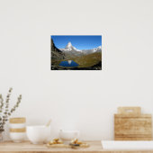 Riffelsee Matterhorn Reflection Poster (Keuken)