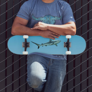 Rifhaai - Abstract ontwerp - Uitgesneden uit een f Persoonlijk Skateboard