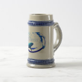 rifhaai-silhouet bierpul (Voorkant rechts)