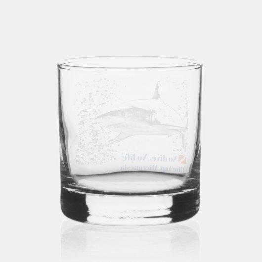 rifhaai-silhouet whisky glas (Voorkant)