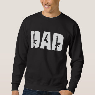 Rifle and Pistol Dad Pistool Enthusiast Pro Tweede Trui