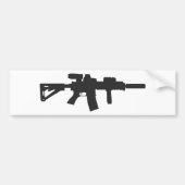 Rifle Carbine Bumpersticker (Voorkant)