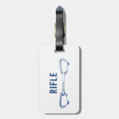 Rifle Colorado Rock Climate Quickdraw Bagagelabel (Achterkant verticaal)