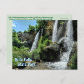 Rifle Falls State Park Briefkaart (Voorkant / Achterkant)