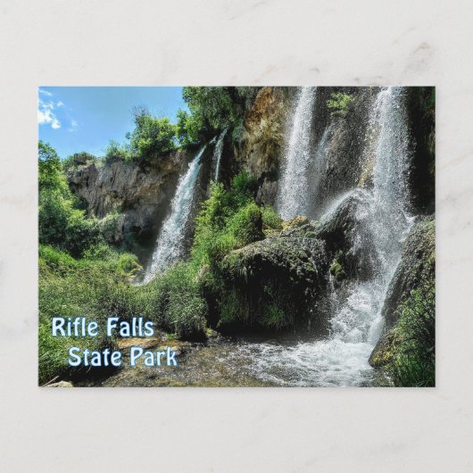 Rifle Falls State Park Briefkaart (Voorkant)
