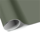 Rifle Green Solid Color Cadeaupapier (Rol Hoek)