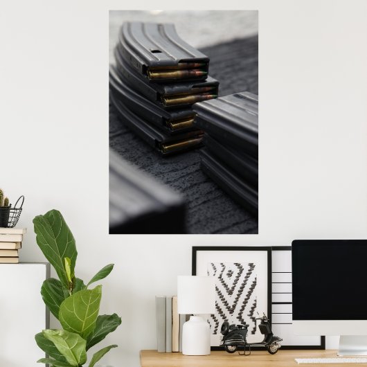 Rifle Magazines Poster (Thuiskantoor)