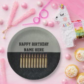 Rifleman Mannen Birthday Name Party Borden Papieren Bordje (Feest)