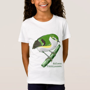 Rifleman tititiponamu NZ vogel T-shirt