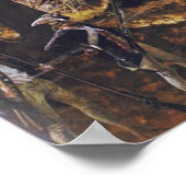 Riflemen op Saratoga Poster (Hoek)