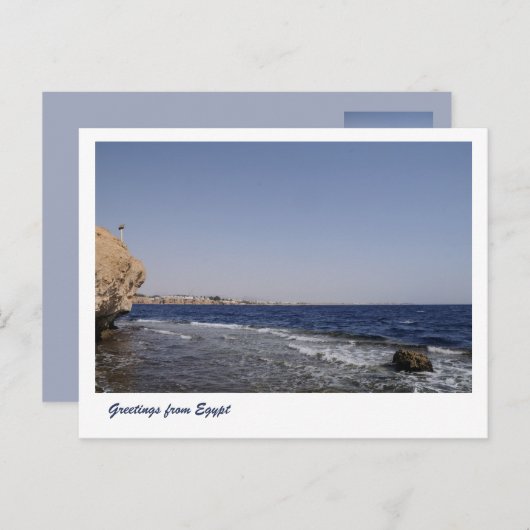 Rifstrand, Sharm el Sheikh, Egypte Briefkaart (Voorkant / Achterkant)