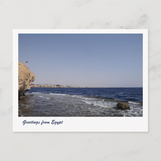 Rifstrand, Sharm el Sheikh, Egypte Briefkaart (Voorkant)