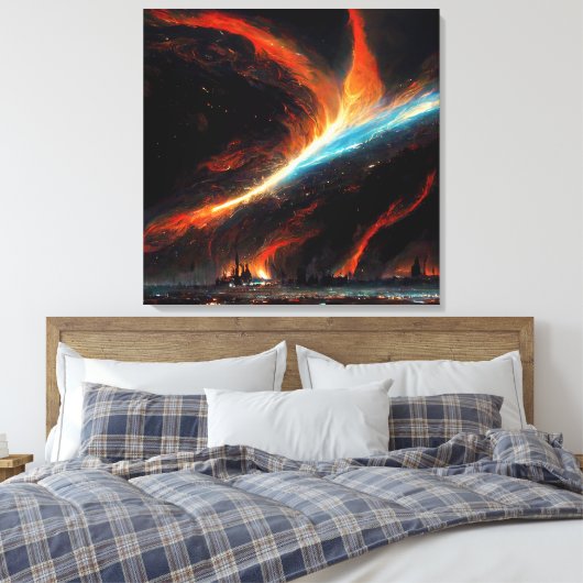 Rift in Interstellar Space Premium Wrapped Canvas (Insitu (Slaapkamer))